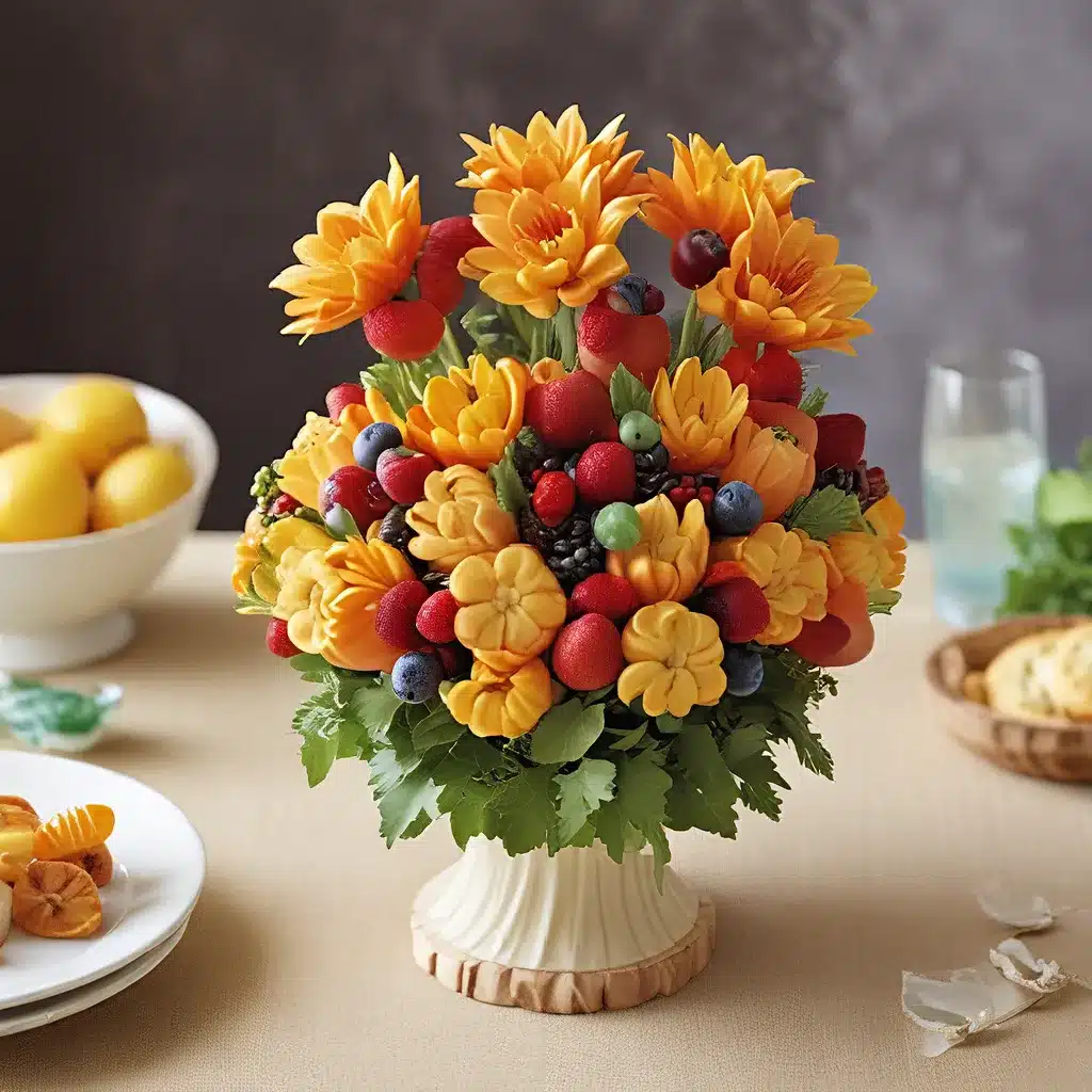 Culinary Crafts: DIY Edible Centerpieces and Displays