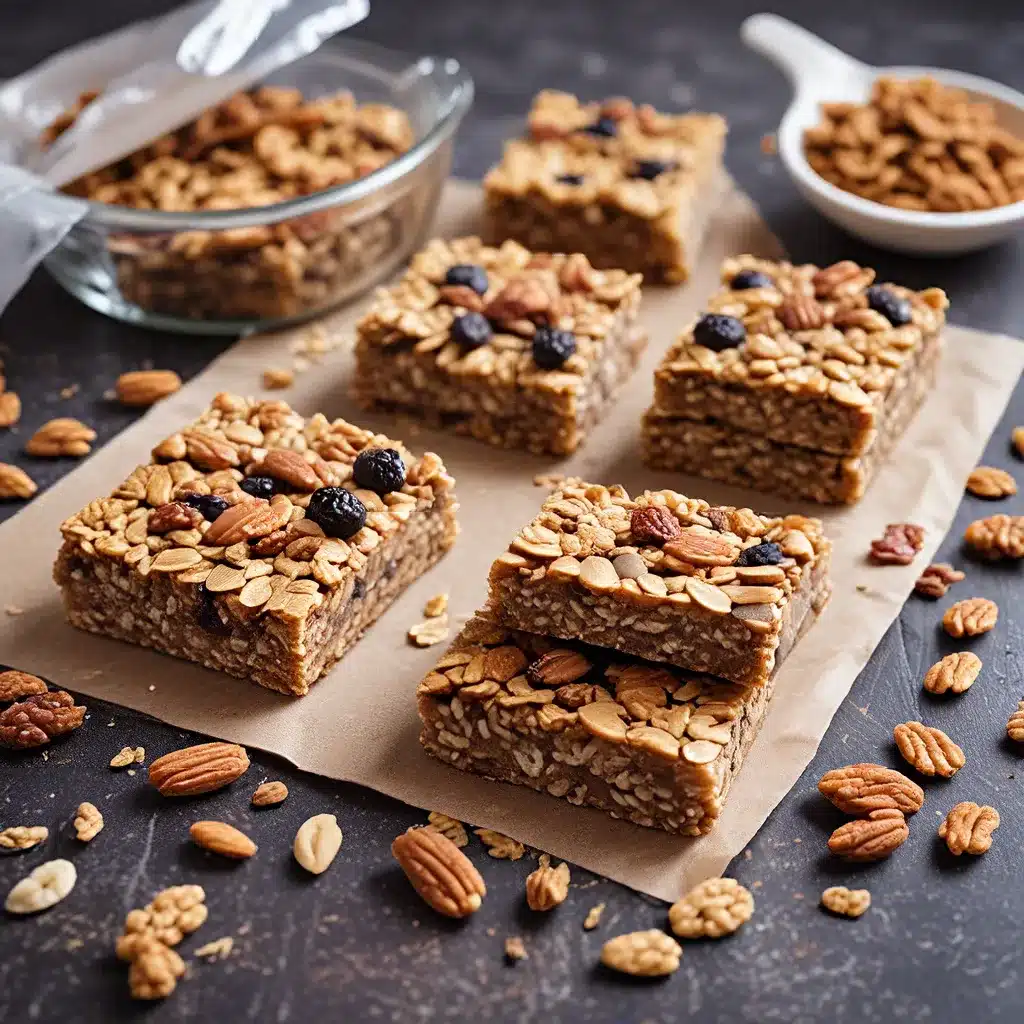 Homemade Energy Bars and Granola for On-the-Go Fuel