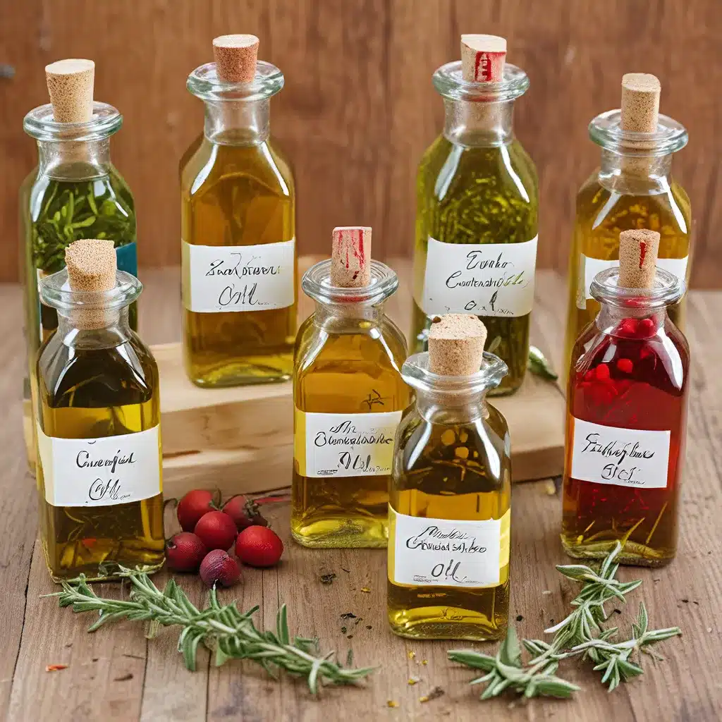 Homemade Infused Oils and Vinegars for Gourmet Cooking