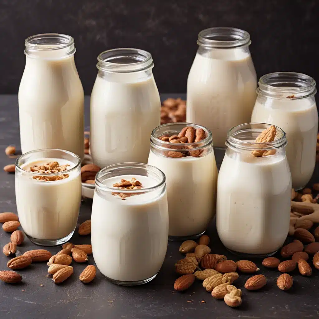 Homemade Nut Milks and Dairy Alternatives