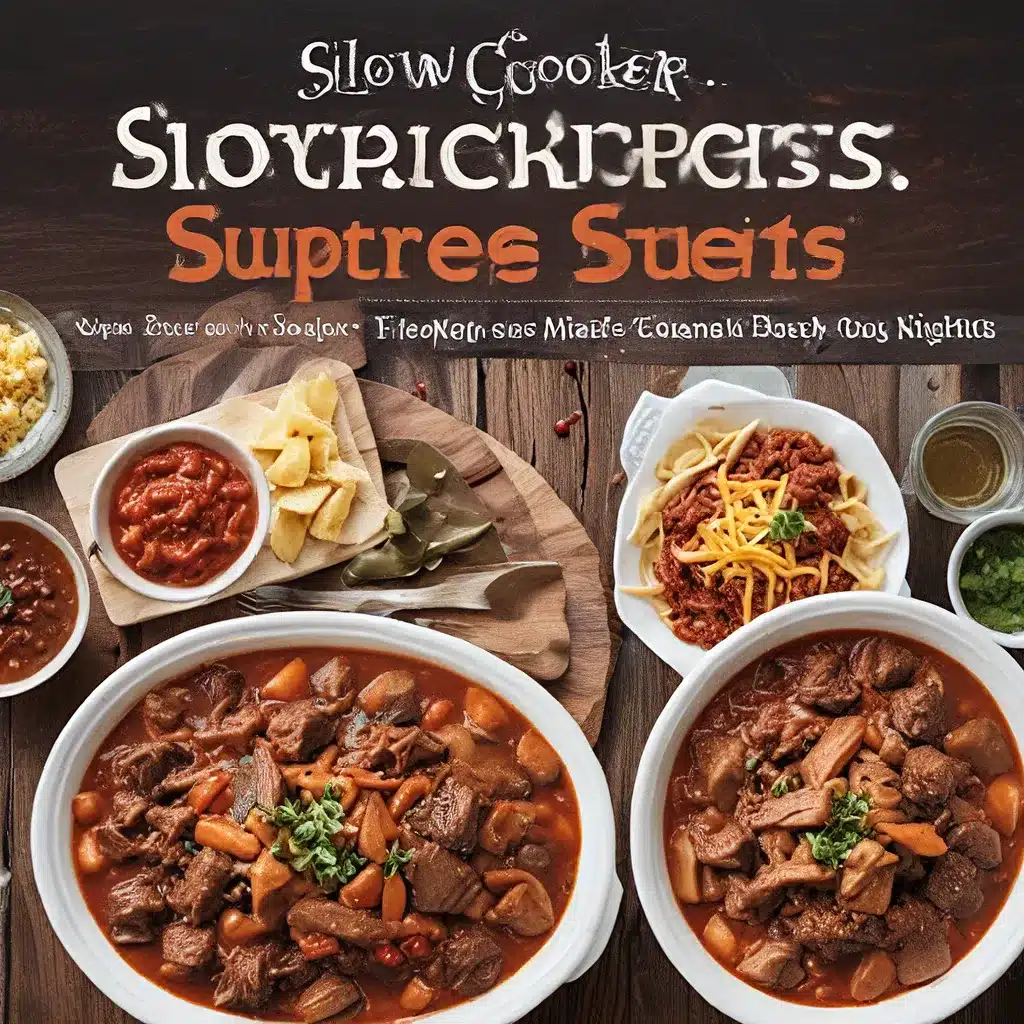 Slow Cooker Superstars: Effortless Meals for Busy Weeknights