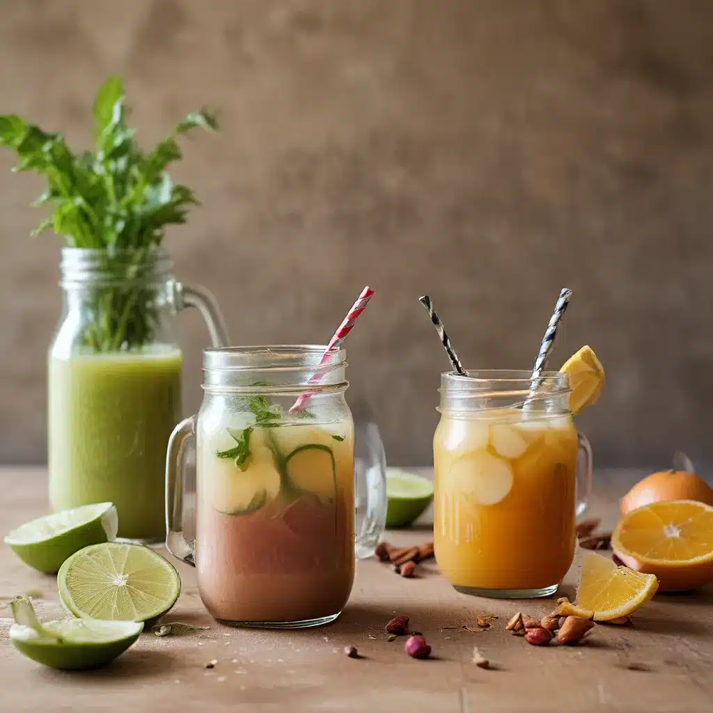 Sustainable Sips: Homemade Beverages and Mixers