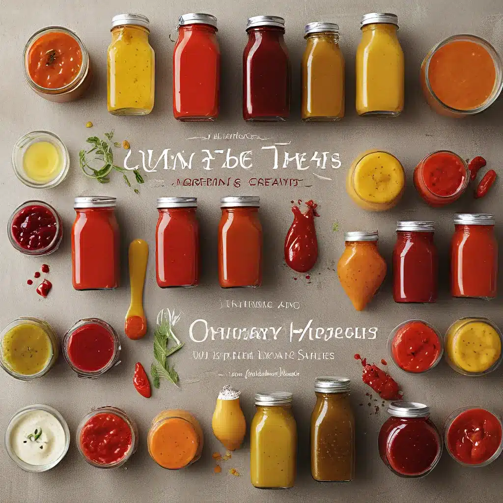 Unlock the Secrets of Culinary Creativity: Inspiring Ideas for Homemade Condiments and Sauces